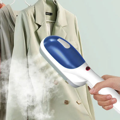 Portable Handheld Garment Steamer – 110–130V US Plug, Quick Heat-Up Wrinkle Remover with Powerful Steam, Compact Travel Design for Home & Office